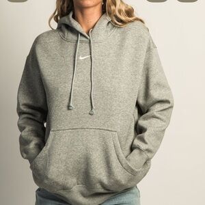 Nike Heather Gray Men's Hoodie
